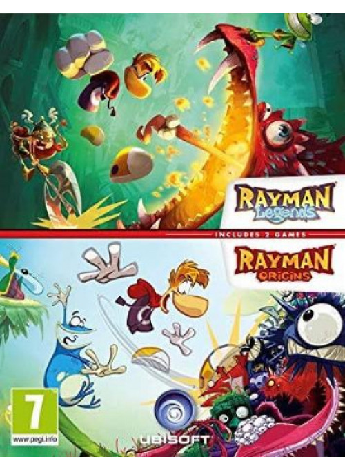 Комплект Rayman Legends + Rayman Origins (Xbox 360) (Английская версия)